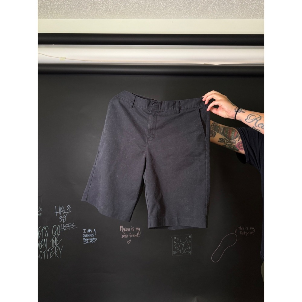 Dickies Black Skateboard Skater Shorts Youth Size 18‎ Husky